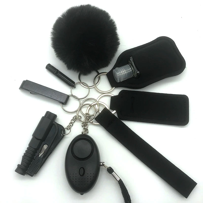 Accessoires de porte-clés de défense personnelle en extérieur – Produits de self-défense sous forme de porte-clés pour femmes. Accessoire portable conçu pour être facilement attaché à un sac ou des clés, destiné à un usage de protection personnelle.