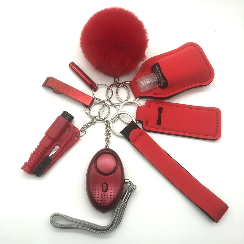 Accessoires de porte-clés de défense personnelle en extérieur – Produits de self-défense sous forme de porte-clés pour femmes. Accessoire portable conçu pour être facilement attaché à un sac ou des clés, destiné à un usage de protection personnelle.