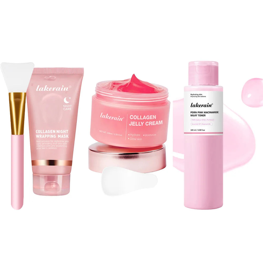 Masque coréen au collagène profond, masque pelable, Anti-rides, Lifting, soins de la peau, Bio Pack, emballage de nuit pour femme, peau de nuit