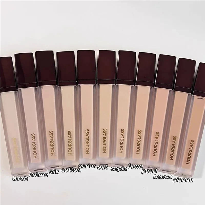 Sablier liquide correcteur pour le visage taches cercle noir yeux rainure lacrimale haute couverture durable contrôle de l'huile hydratation soin de maquillage
