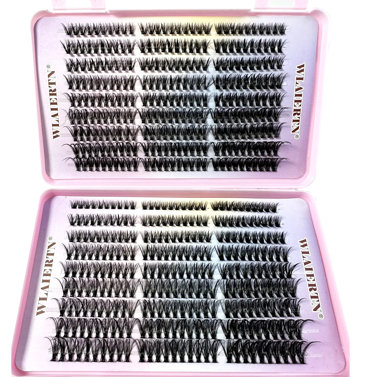 Extension de Faux-Cils en Vison Naturel Mixte Courbés C, Bande Russe 3D, Outil de Maquillage Personnel, 9-16mm, 540