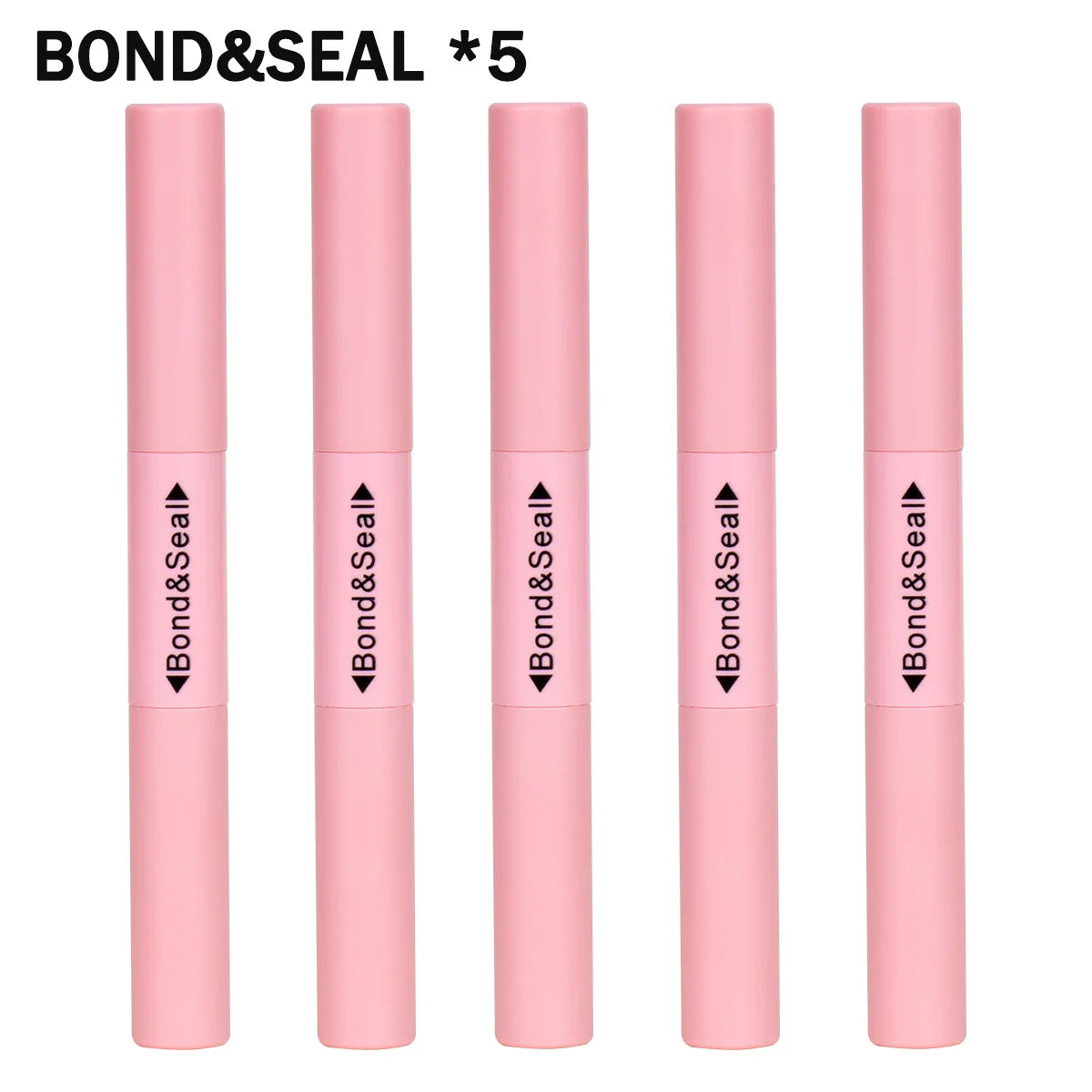 Colle et fixateur 2-en-1 pour faux cils, formule ultra-résistante, waterproof, tenue jusqu’à 72 heures, idéale pour les faux cils en grappes.
