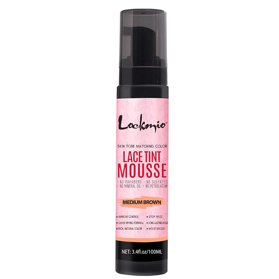 LOCKMIO – teinte naturelle en Mousse de Mousse teintée en Spray pour femmes, 100ML, perruques en maille, colorant Invisible ajusté pour la peau, perruque de Cosplay, brume de teinture