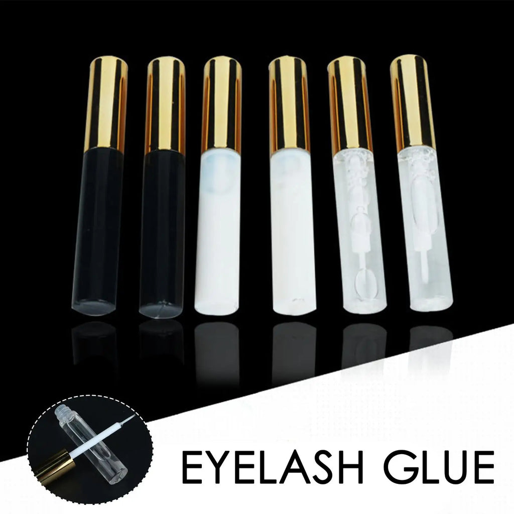 Colle transparente pour faux cils 5 ml, séchage rapide, waterproof et longue tenue, pour une fixation fiable et confortable des faux cils.