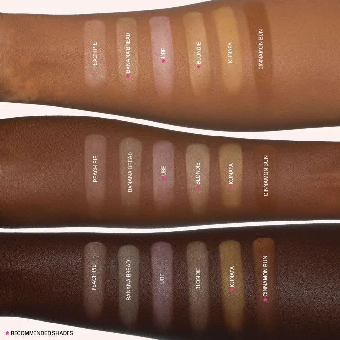 Poudre Libre Éclaircissante HudaBeauty et Correctrice 2 Couleurs Easy Bake – Duo Longue Tenue, Contrôle du Sébum, Maquillage Naturel et Imperméable pour le Visage