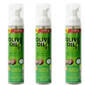 Mousse pour cheveux bouclés (100 ml) – Mousse coiffante pour perruques et cheveux naturels, à tenue forte avec huile d’olive. Mousse anti-frisottis pour définir et fixer les boucles