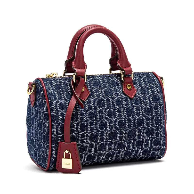 Sac à bandoulière pour femmes, sac d'oreiller d'épissure de Cowboy, sac à main de fête décontracté pour femmes, nouvelle collection 2025