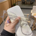Lunettes vintage transparentes pour ordinateur, pour femmes et hommes, avec monture carrée. Lunettes anti-lumière bleue conçues pour filtrer la lumière bleue émise par les écrans. Monture optique transparente et élégante, adaptée à un usage quotidien.