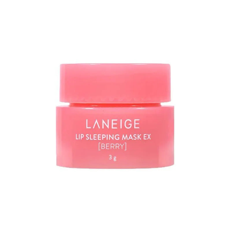 Baume à lèvres Laneige effet gloss saveur cannelle, fraise, chocolat et beignets, léger, hydratant, nourrissant et réparateur