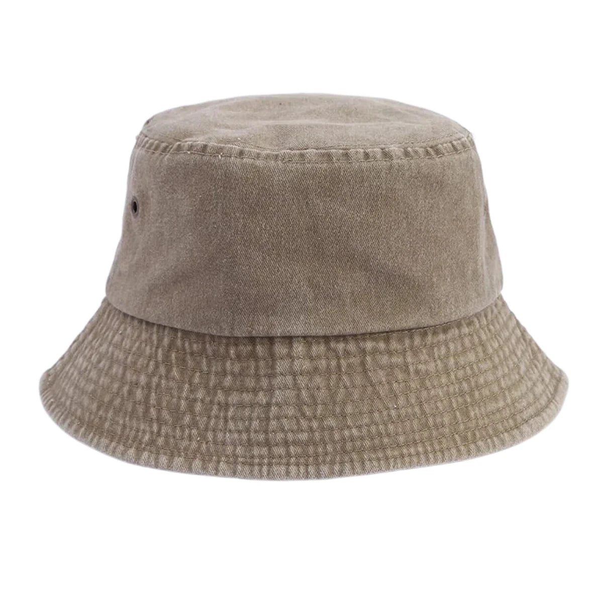 Chapeau Bob Personnalisé avec Logo Brodé, Casquette de Soleil Vintage pour l'Été et les Activités de Plein Air