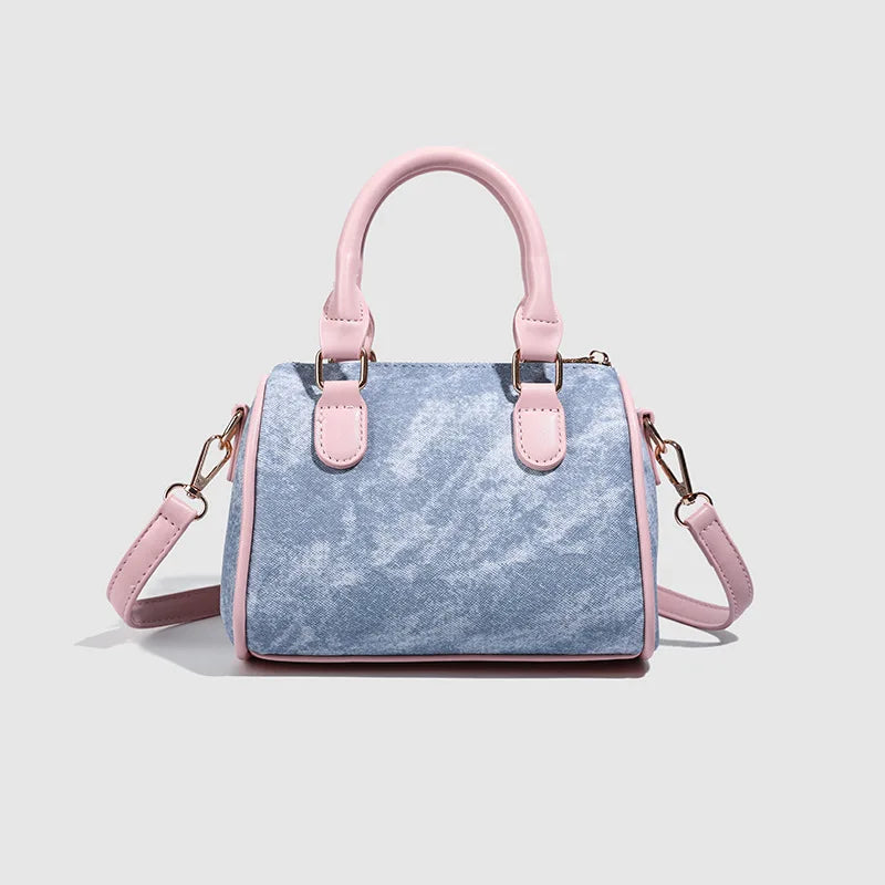 Sac bandoulière en jean tendance pour femme – Sacs à main et sacs de créateurs de luxe
