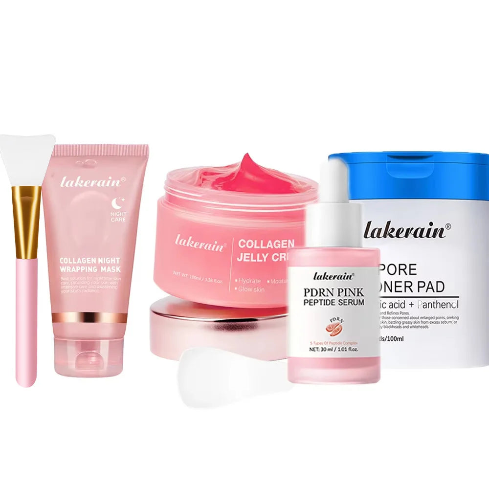 Masque coréen au collagène profond, masque pelable, Anti-rides, Lifting, soins de la peau, Bio Pack, emballage de nuit pour femme, peau de nuit