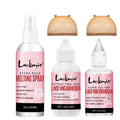 LOCKMIO – Spray de fusion pour perruque Lace Wig, adhésif avant Invisible, grille de toupet à séchage rapide, colle pour Installation de perruques, Kit d'outils de coiffure