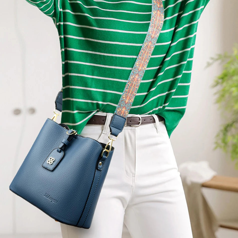 Sac à Main de Luxe en Cuir Multifonctionnel pour Femme, Sacoche à 3 Couches, de Bonne Qualité, de Styliste